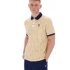 Beige classique Polo rayé vintage classique BB1