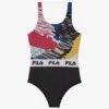 Body à imprimé intégral multicolore