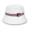 Chapeau bucket « Heritage Stripe » blanc