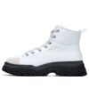 Chaussures décontractées montantes pour l'extérieur, blanc et noir