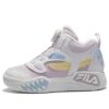 Chaussures de basket montantes lifestyle « Blanc Rose Bleu »