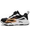 Chaussures de sport classiques « Noir Blanc Or »