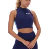 High-top zippé Fila x TALA SKINLUXE bleu marine