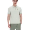 Polo Marty Zip couleur écume de mer