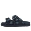 Sandales Lucia « Noir-Bleu sarcelle »
