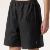 Shorts froissé noir Fila x Hailey Bieber