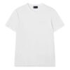 T-shirt décontracté à col rond et Shorts, blanc