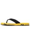 Tongs Trevi « Jaune Noir »