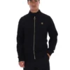 Veste de survêtement Davey noire à fermeture éclair intégrale