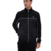 Veste en velours noire Higgans à fermeture éclair intégrale