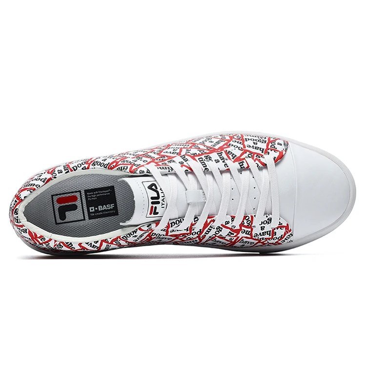 1911 x HAGT Chaussures de skate « Red White »