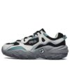 2 Baskets de course « Blanc Gris Vert »