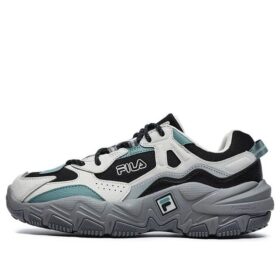 2 Baskets de course « Blanc Gris Vert »