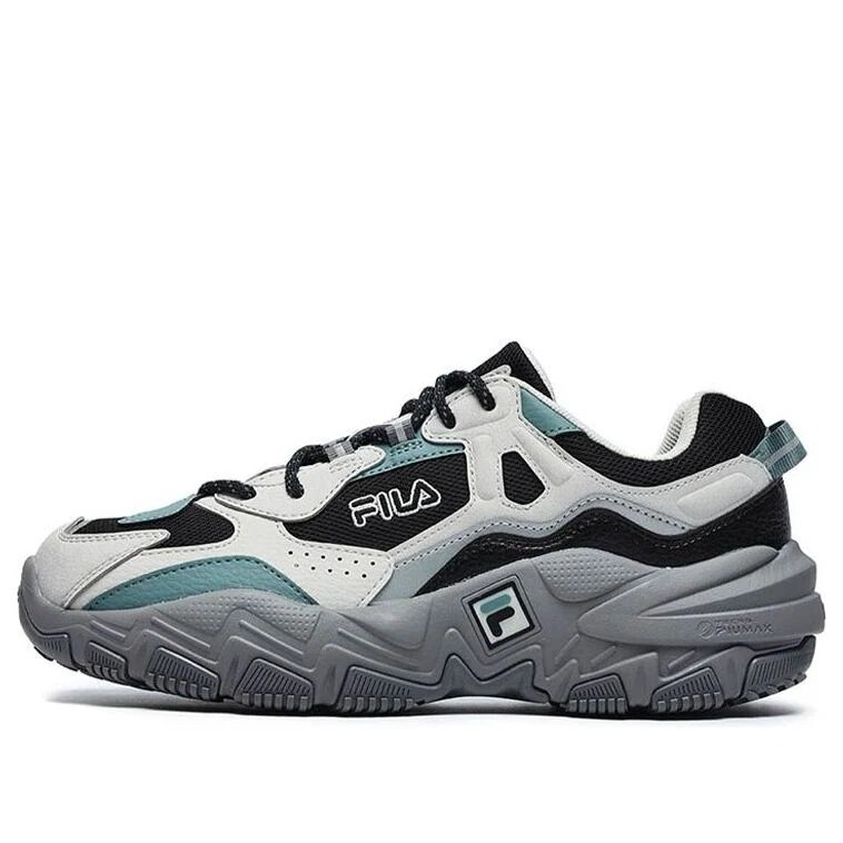 2 Baskets de course « Blanc Gris Vert »