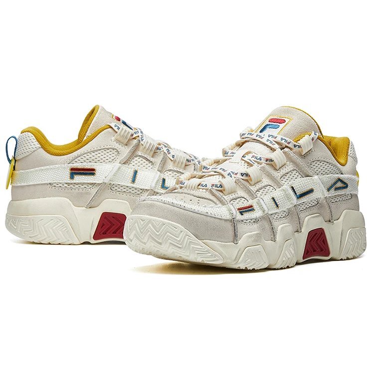 Barricade Retro « Blanc Jaune »