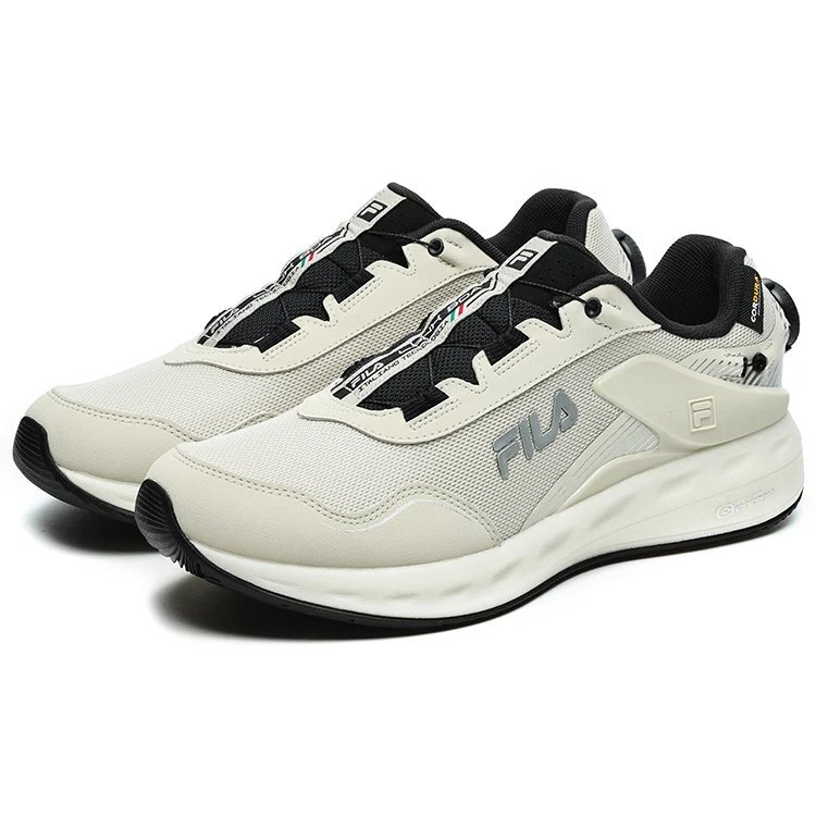 Baskets Athletics Lynx BOA « Blanc crème/Noir »