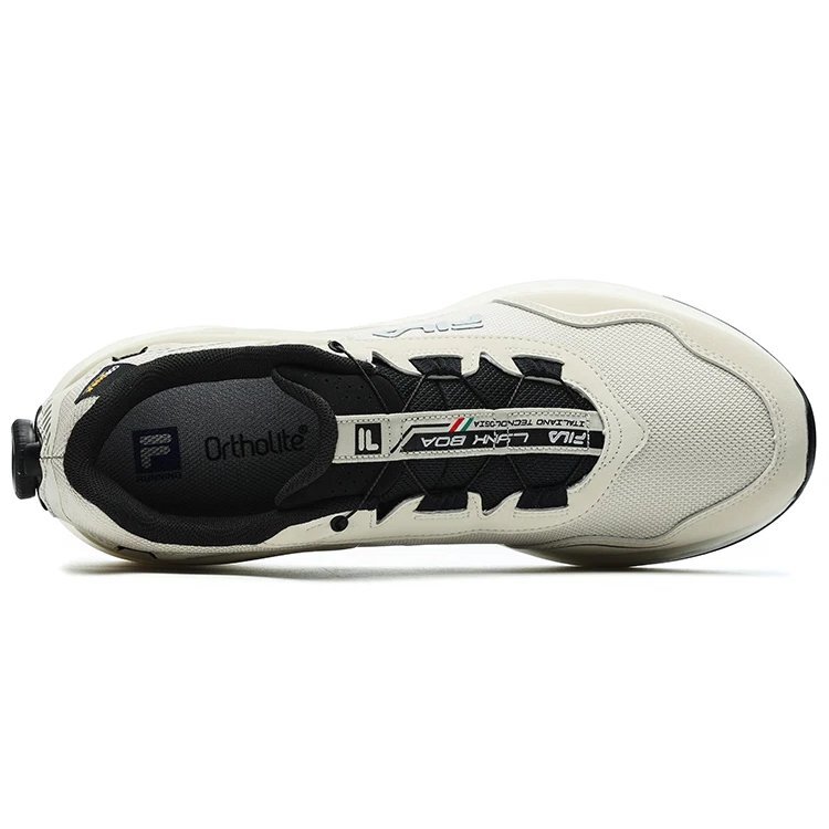 Baskets Athletics Lynx BOA « Blanc crème/Noir »