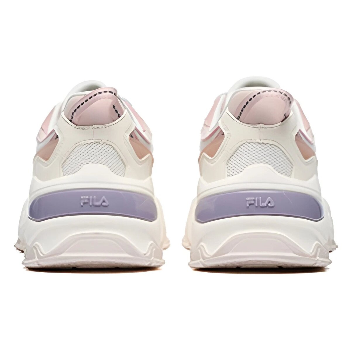 Baskets Aurora « Blanc Rose Violet »