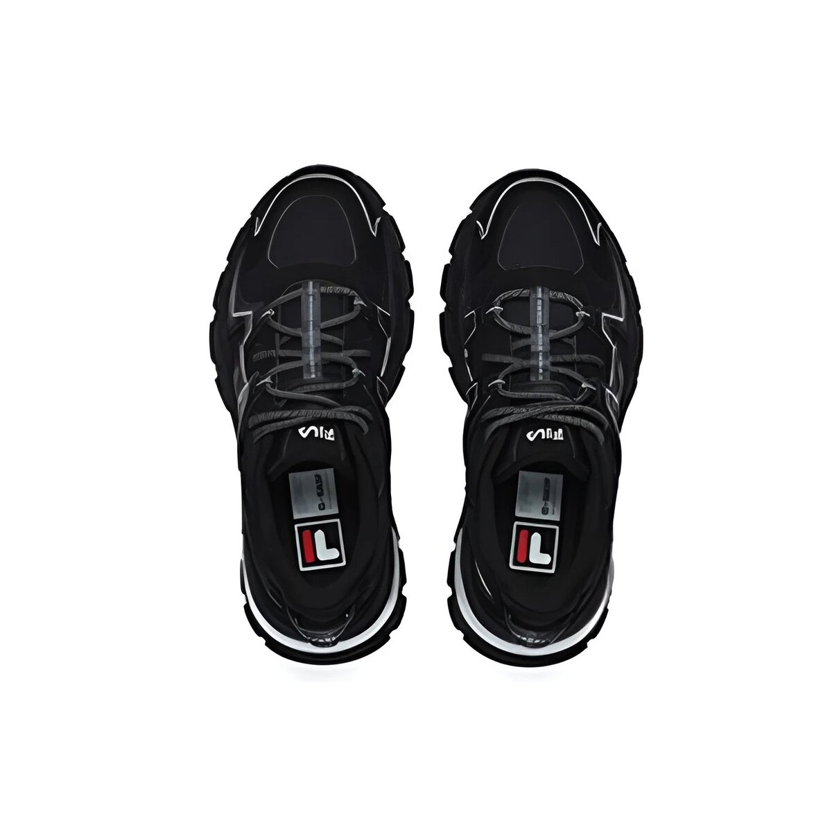 Baskets Aurora « Noir Blanc »