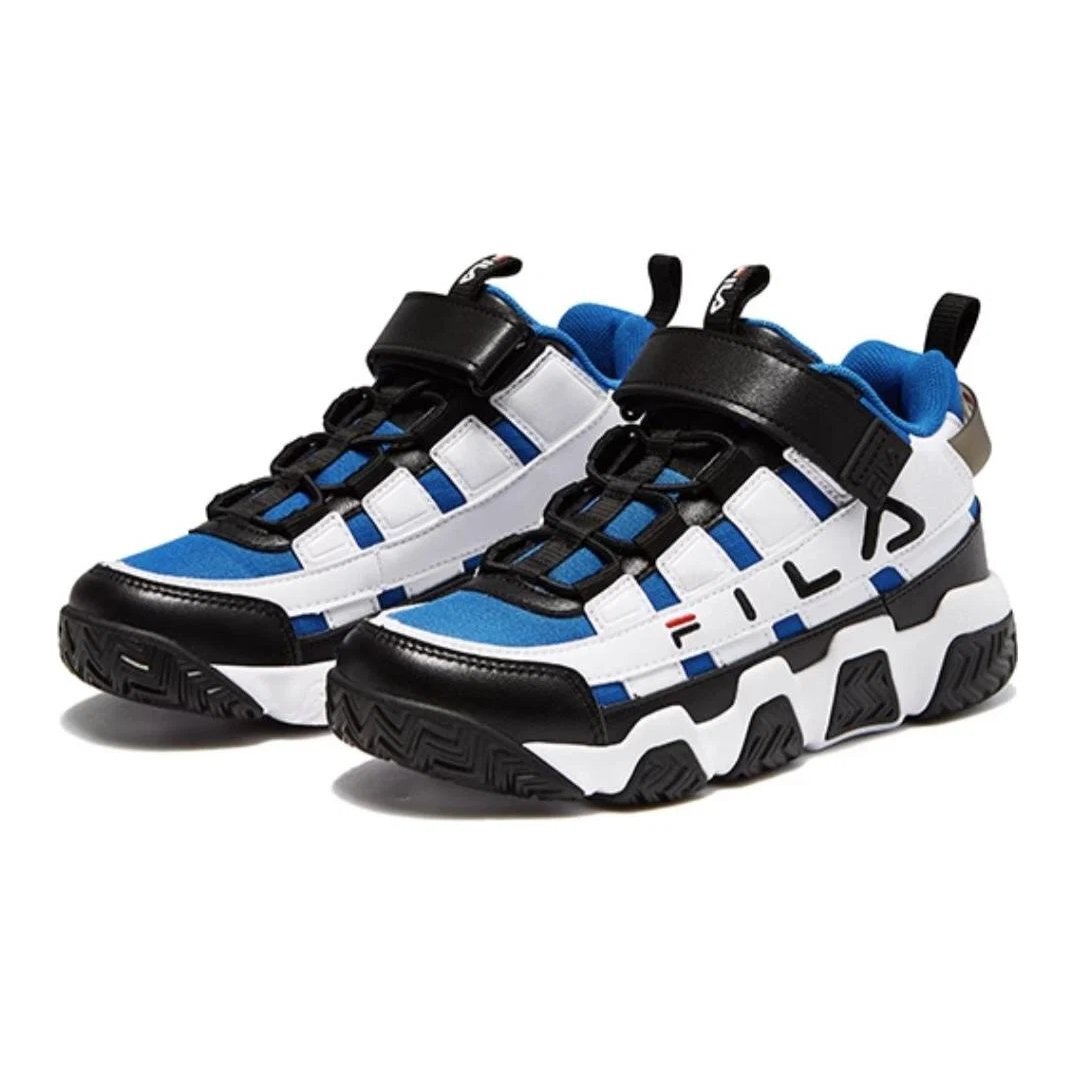 Baskets Barricade « Blanc Noir Bleu »