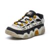 Baskets Barricade Low « Blanc Noir Jaune »