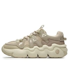 Baskets Barricade Low « Marron Blanc »