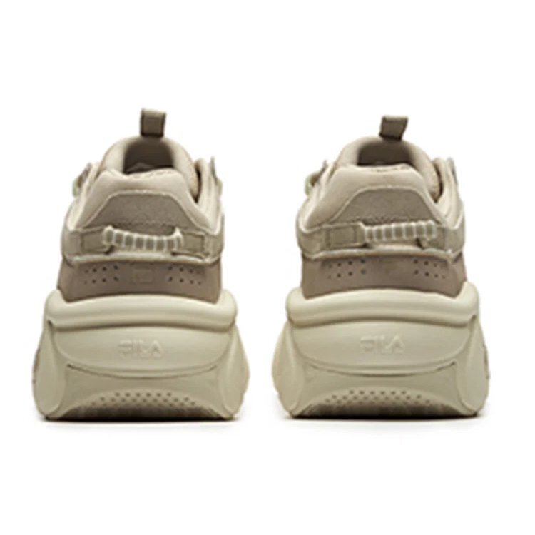 Baskets Barricade Low « Marron Blanc »
