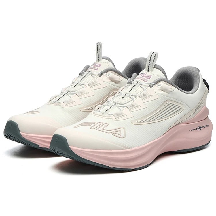 Baskets basses Athletics « Blanc Rose »