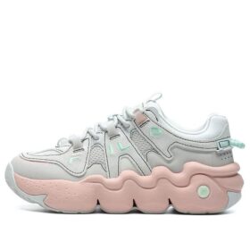 Baskets basses Barricade « Gris, rose et blanc »