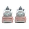 Baskets basses Barricade « Gris, rose et blanc »