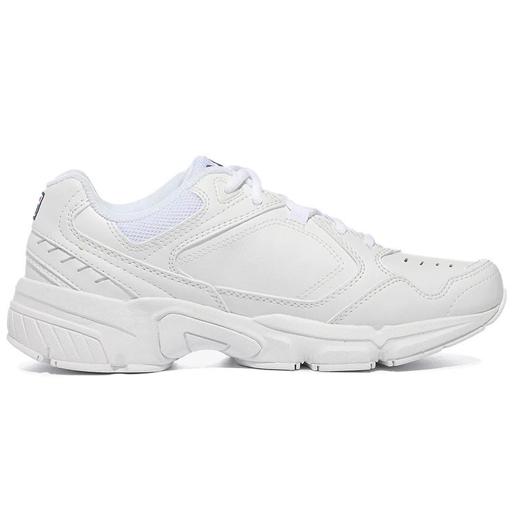 Baskets basses « Blanc Rouge »