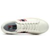 Baskets basses « Blanc Rouge Noir »
