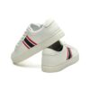 Baskets basses « Blanc Rouge Noir »