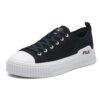 Baskets basses de mode Court, noires