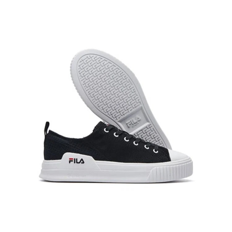 Baskets basses de mode Court, noires