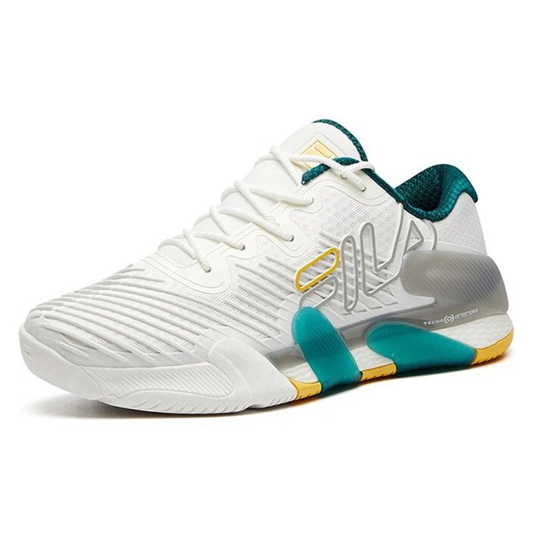 Baskets basses de sport « Blanc, bleu sarcelle, bleu »