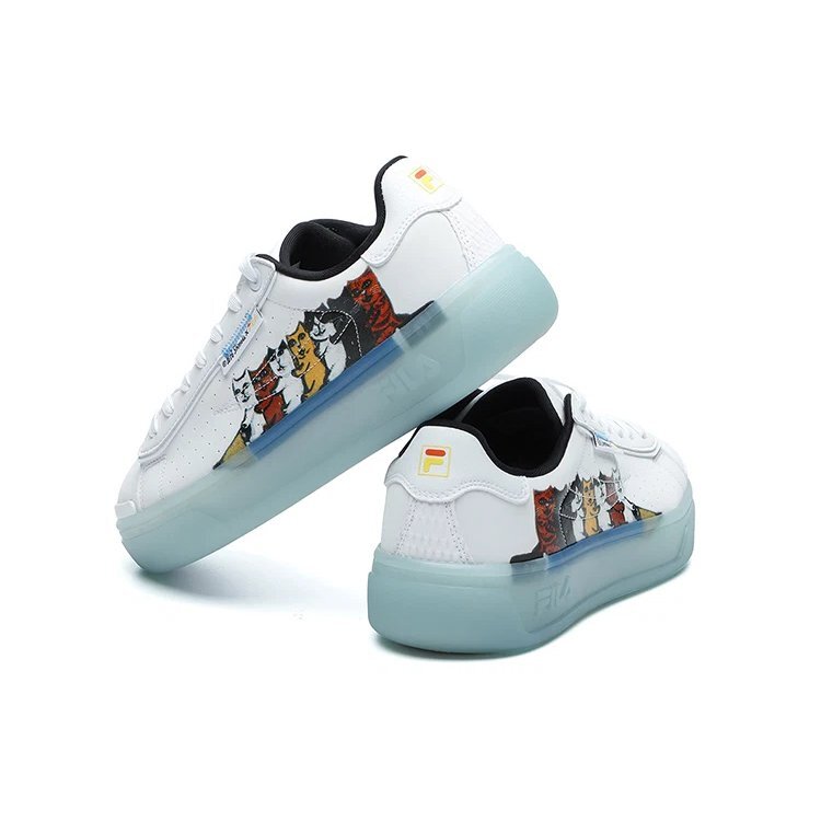 Baskets basses Fashion Court Blanc/Vert