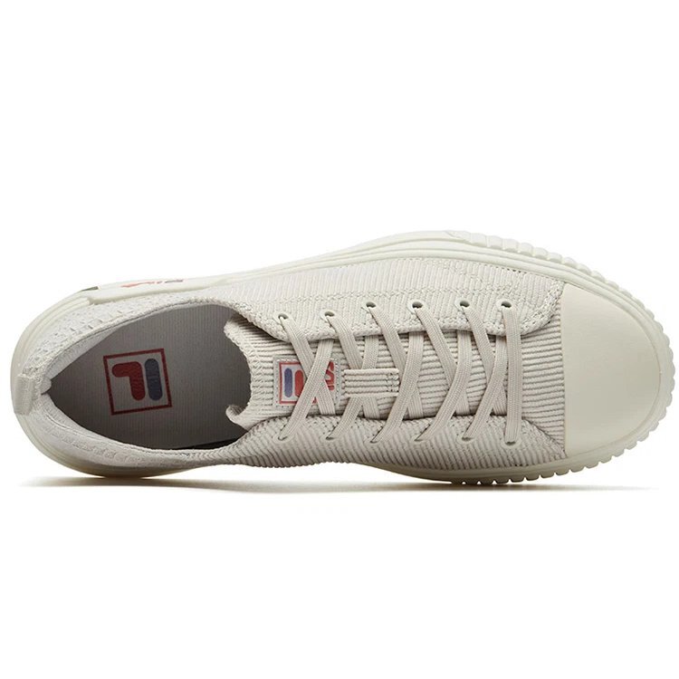 Baskets basses Fashion Court, couleur crème/blanc