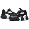 Baskets basses Swarm « Black And White »