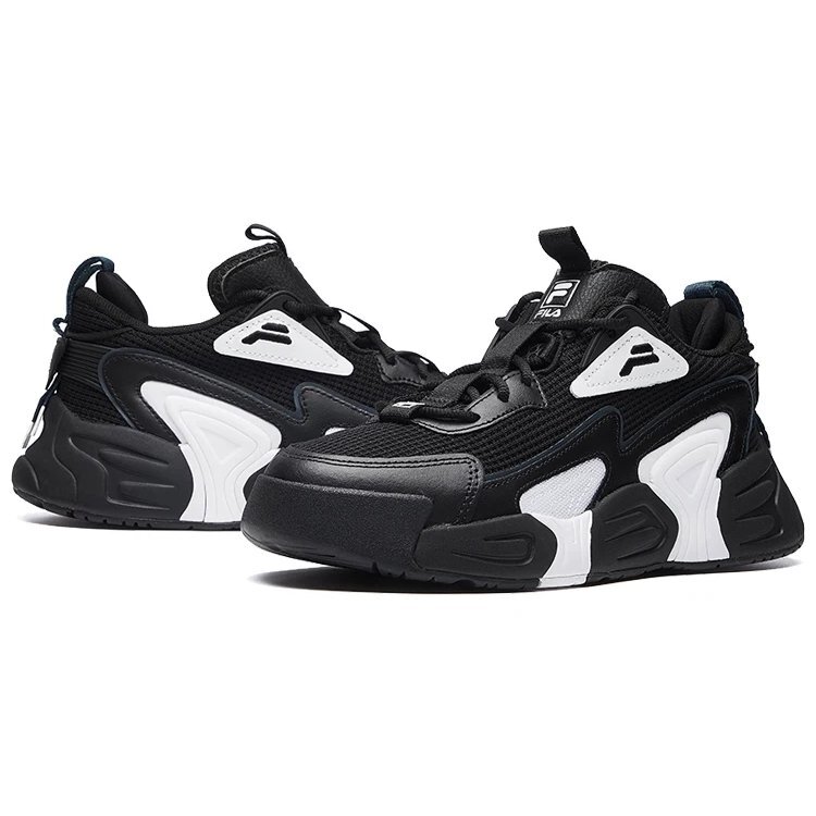 Baskets basses Swarm « Black And White »