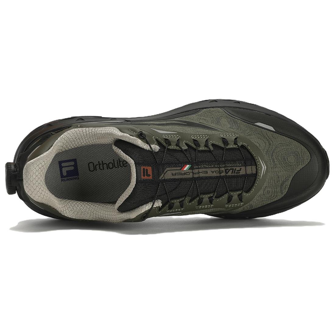 Baskets BOA Explorer « Vert/Noir »