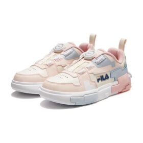 Baskets Brick « Rose Bleu Blanc »