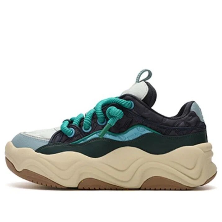 Baskets BROOK LV « Green White Blue »