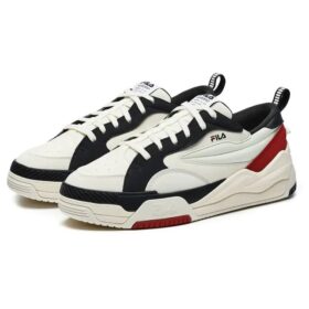 Baskets Canestro « Blanc Noir Rouge »