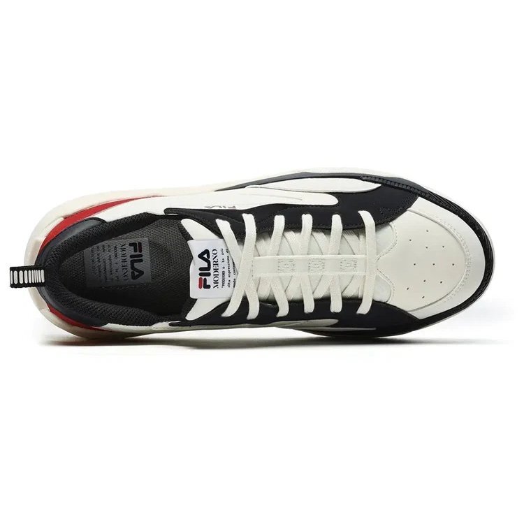 Baskets Canestro « Blanc Noir Rouge »