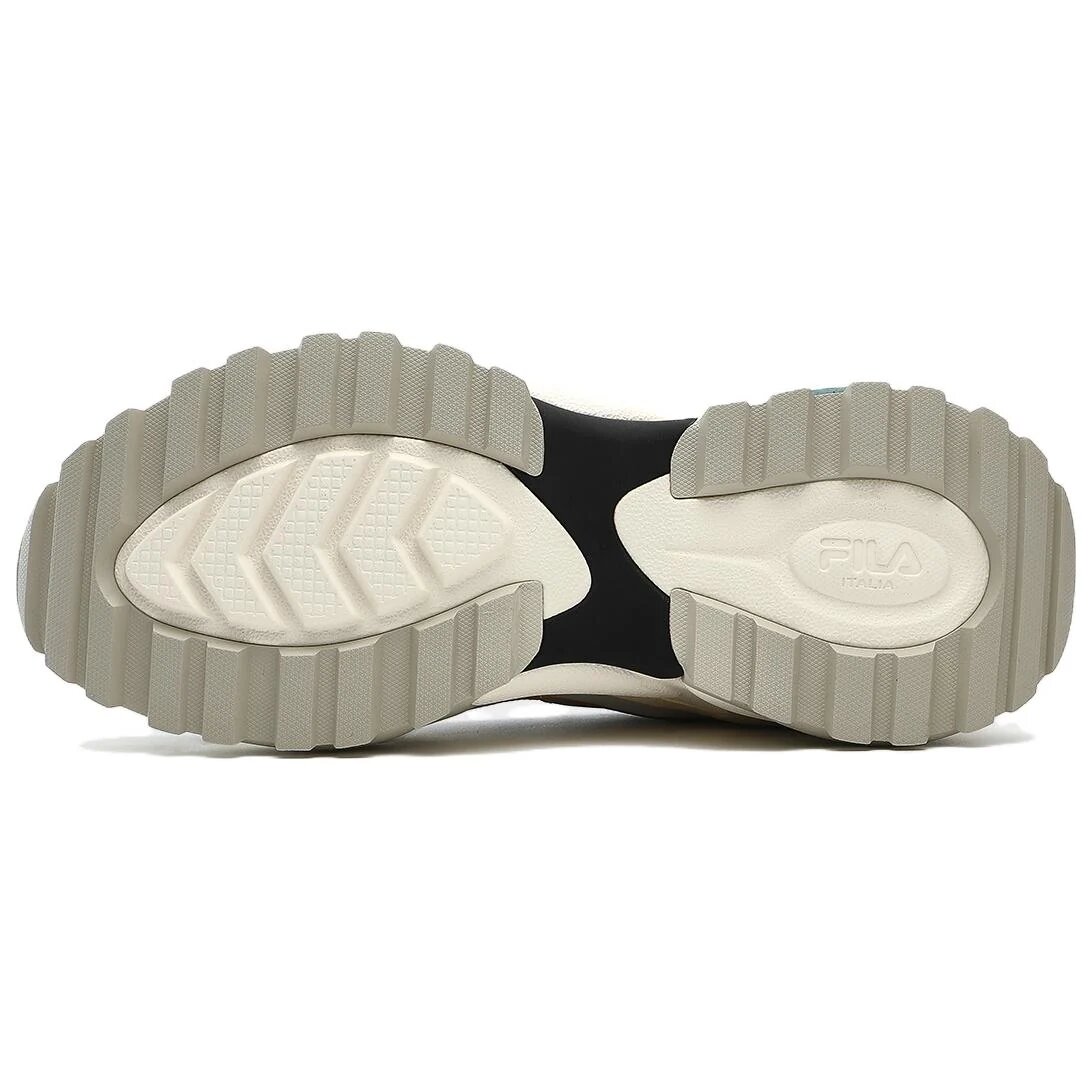 Baskets Cella « Beige Vert Marron »