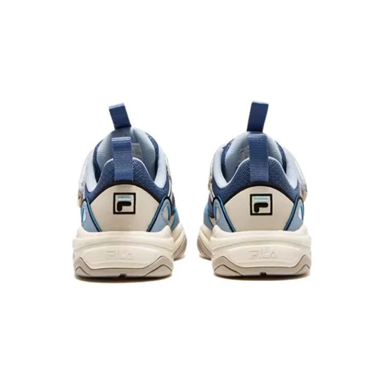 Baskets décontractées « Blanc, bleu, beige »