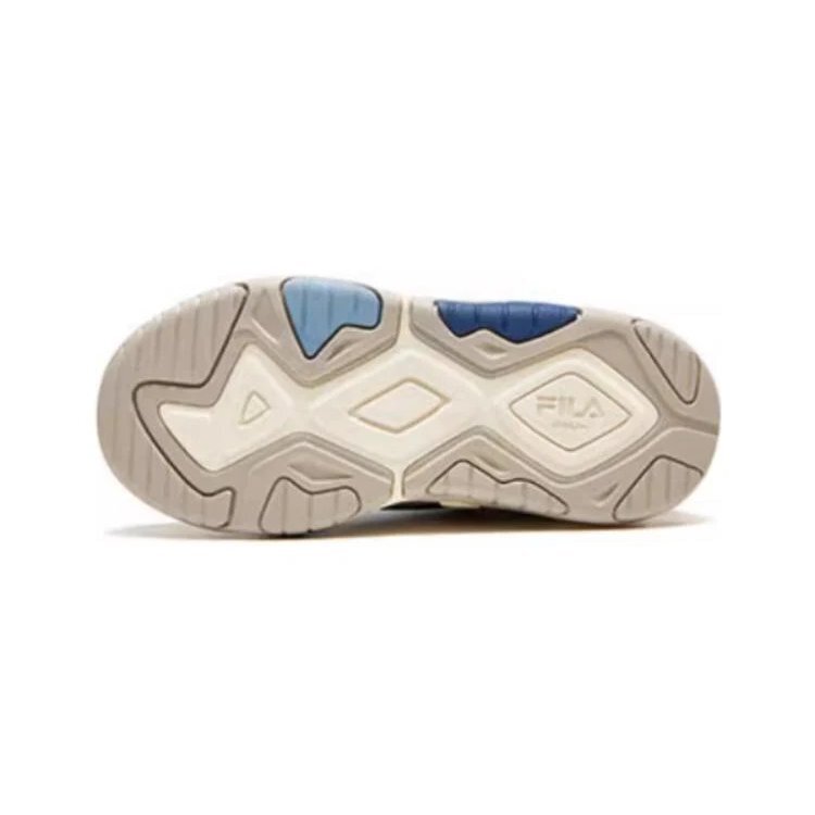 Baskets décontractées « Blanc, bleu, beige »