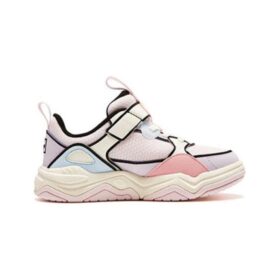 Baskets décontractées « Blanc Bleu Rose »