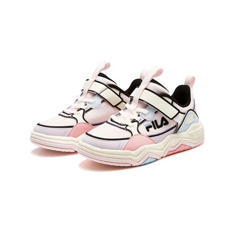 Baskets décontractées « Blanc Bleu Rose »